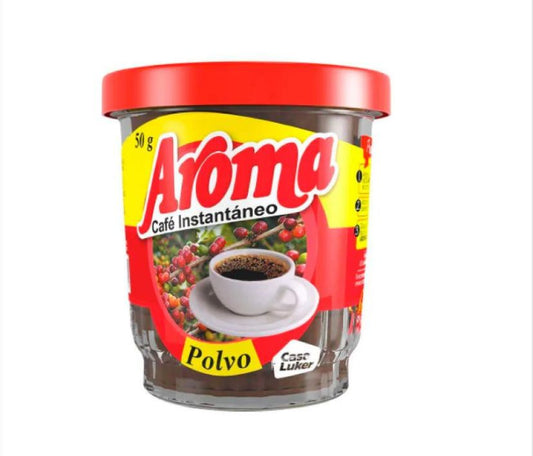 Aroma Cafe en polvo instantaneo x50gr - casa luker