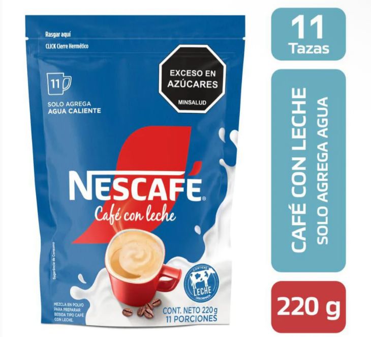 Nescafe Cafe con leche Soluble x 220gr