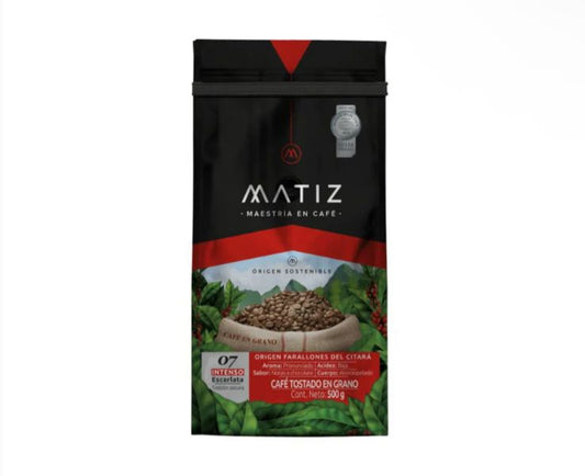 Cafe Matiz Tostado Grano Intenso Escarlata x500gr