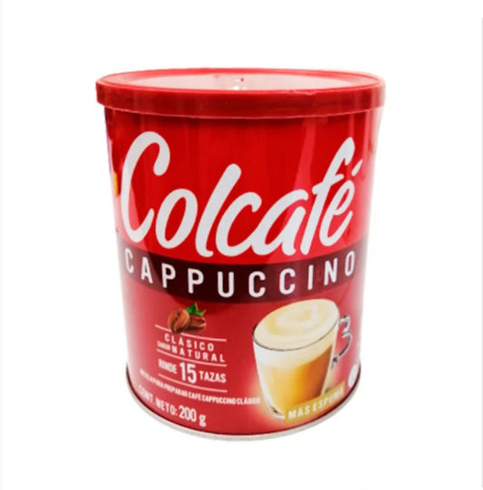 Colcafe Cafe cappuccino sabor natural clasico x200gr