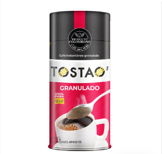 Tostao cafe instantaneo granulado x170gr