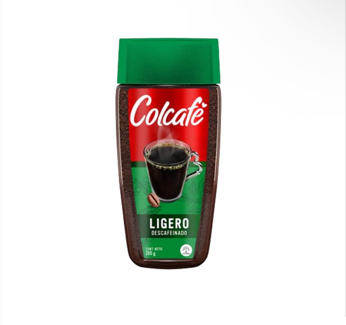 Colcafe cafe descafeinado ligero x200gr