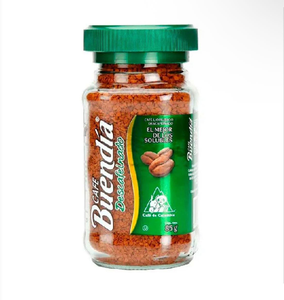 Buendia cafe descafeinado soluble x85g