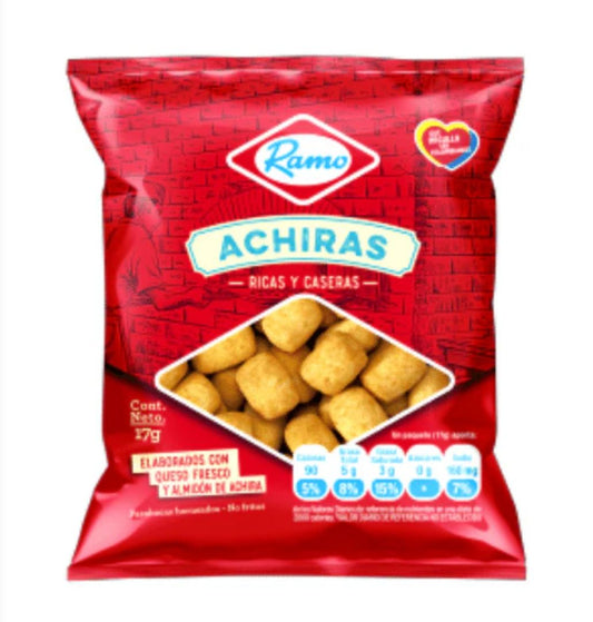Achiras Ramo 6 unidades 102gr Snack