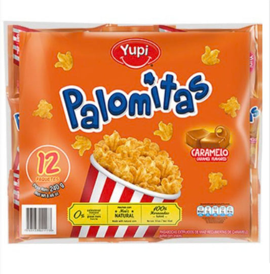 Palomitas de Caramelo Yupi 240gr (12Pack) Snack