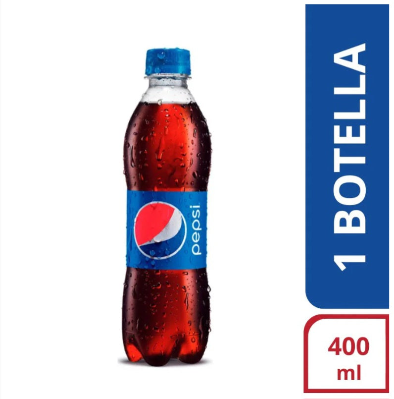 Gaseosa PEPSI Botella x400ml