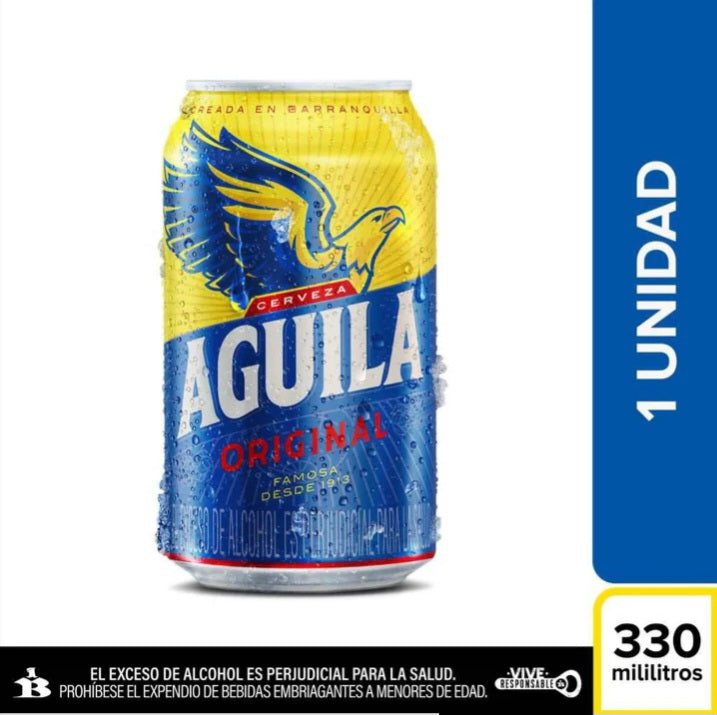 AGUILA Lata (330 ml) Soda