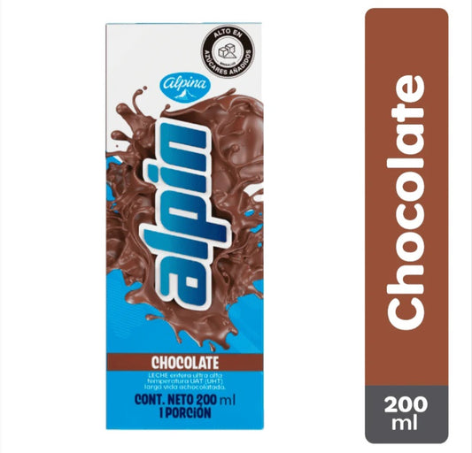 BEBIDA ALPIN 200ML UHT CHOCOLATE