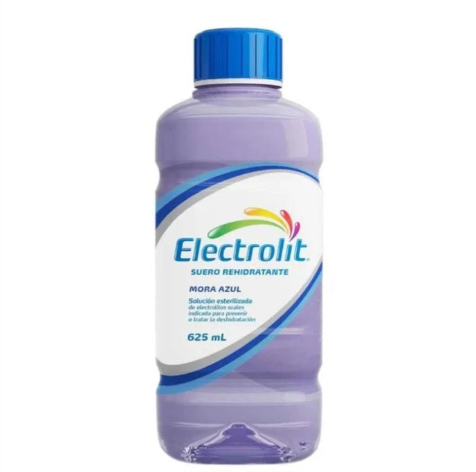 Electrolit Suero rehidratante sabor mora azul x625ml