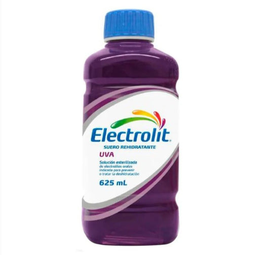 Electrolit Suero rehidratante sabor uva x625ml